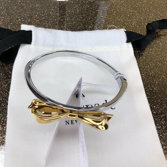 Kate Spade love notes bracelet gold/silver - Picture 6 of 8